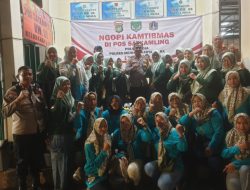 Polsek Koja Ngopi Kamtibmas bersama Warga di Pos Satkamling RW 08 Kelurahan Lagoa