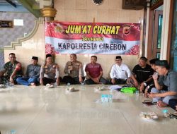 Polresta Cirebon Gelar Jumat Curhat di Masjid Al Mu’awanah Sedong