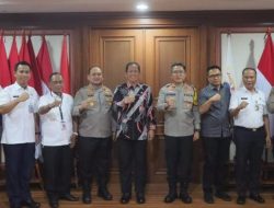 Kunjungan Kapolres Metro Jakarta Utara ke Kantor Walikota Administrasi Jakarta Utara