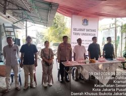 Sambutan Bhabinkamtibmas pada Kegiatan Pemilihan Anggota LMK RW 02 Kelurahan Tanah Tinggi