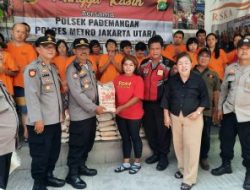 Minggu Kasih Polsek Pademangan : Berikan Bantuan untuk Anak-Anak Disabilitas di Rumah Singgah Ampera