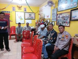 Kapolsubsektor Kayu Awet Hadir Memonitor Dalam Pemilihan LMK RW 079 Kelurahan Johar Baru.