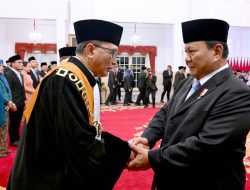 Panglima TNI Hadiri Pengucapan Sumpah Jabatan Ketua Mahkamah Agung