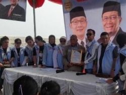 Ratusan Pendukung Rido Dari Unsur organisasi dan Kerelawanan di Deklarasikan Dukungan untuk Rido di Pilkada DKI Jakarta