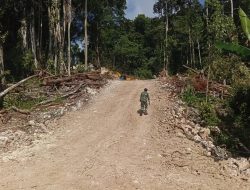 Wujud Nyata Komitmen Satgas TMMD Ke-122, Pembuatan Jalan Capai 100% dan Siap Diresmikan