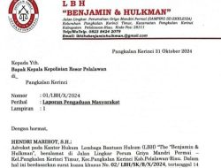 Dua Karyawan PT. MUP KevinTigo, Arisman Gule, Diduga Melakukan Keterangan Palsu Dan Laporan Palsu Di laporkan ke Polres Pelalawan.