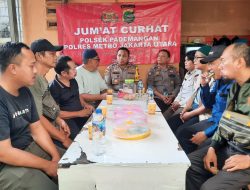 Kapolsek Pademangan : Giat Jumat Curhat Kolaborasi Polsek Pademangan dan Masyarakat untuk Keamanan Bersama
