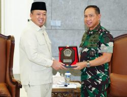 Sinergi TNI-ATR/BPN, Panglima TNI Terima Kunjungan Menteri ATR/BPN