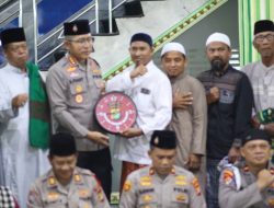 Kapolres Jakarta Utara Sosialisasi Curhat Subuh di Mesjid Jami Al Mukarromah Koja, Jakarta Utara