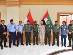 Kunjungan Irjen TNI ke Kementerian Pertahanan UEA Perkuat Kerja Sama Bilateral