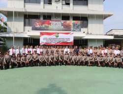 Polsek Pademangan Gelar Apel Kesiapan Sosialisasi Pengamanan Pilkada DKI Jakarta 2024