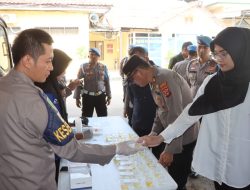 Puluhan Personel Satreskrim Polresta Cirebon Jalani Tes Urine