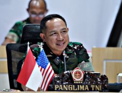Melalui Vicon Panglima TNI Tingkatkan Kerjasama Militer Indonesia-USA