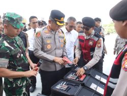 APEL KESIAPAN PENGAMANAN TAHAP PEMUNGUTAN SUARA OPERASI “MANTAP PRAJA JAYA – 2024”