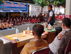 Polsek Sungai Apit Gelar Penyuluhan Tentang Penyalahgunaan Narkotika di SDN 06 Sungai Kayu Ara