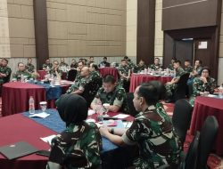 Kapuskersin TNI Pimpin Rakernis Kersin TA 2024 di Bogor.
