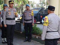 Polres Pelabuhan Tj Priok Gelar Apel Pergeseran Pasukan untuk Pengamanan TPS Pilkada 2024