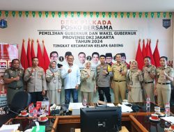 Kunker Kapolsek Kelapa Gading ke Kantor Kecamatan Kelapa Gading