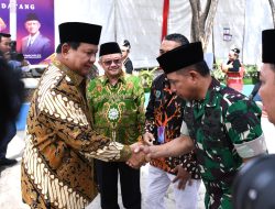 Panglima TNI Dampingi Presiden RI Hadiri Pembukaan Tanwir Dan Resepsi Milad Ke-112 Muhammadiyah