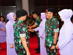 Panglima TNI Terima Laporan Korps Kenaikan Pangkat 16 Perwira Tinggi TNI