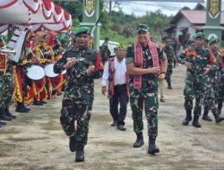Pangdam V/Brawijaya Sambangi Prajurit Satgas Yonzipur 5/ABW, Ini Tujuannya