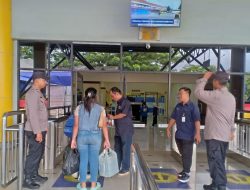 Polsubsektor Pelni dan Pos Terpadu, Amankan Nataru 2025 Embarkasi Penumpang Kapal KM Gunung Dempo