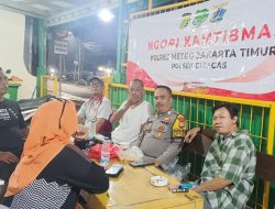 Warga Sambut Positif Kegiatan Ngopi Kamtibmas di Kelurahan Kelapa Dua Wetan