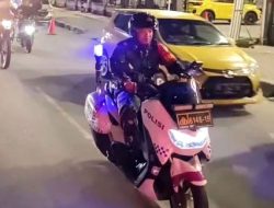 Pantau Situasi Kamtibmas Di Wilayah, Dandim 1710/Mimika Bersama Kapolres Pimpin Patroli Sepeda Motor