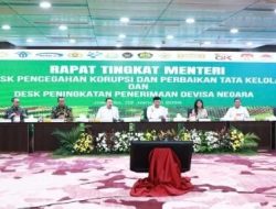 Kejaksaan Agung RI, Lakukan Rapat Tingkat Menteri Desk Koordinasi Pencegahan Korupsi dan Perbaikan Tata Kelola Dan Sebagainya.
