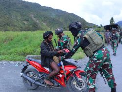 Jamin Kondusifitas, Kodim 1714/PJ Gelar Patroli dan Sweping Gabungan di Kota Mulia