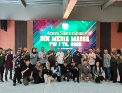 Silahturahmi BIN Media Massa TW 1 TA 2025 Jadi Momen Pisah Sambut Pejabat Pendam Jaya.