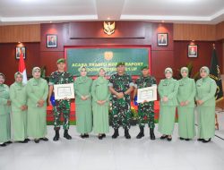 Kasdim 0501/JP Pimpin Acara Korps Raport Perwira Pindah Satuan
