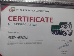 Dukung Peringatan Bulan K3, PT.MPU Mengadakan Acara Penghargaan The Best Driver Periode 2025