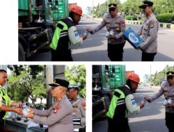 Satbinmas Dan Bhabinkamtibmas Bagikan Sarapan Gratis, Untuk Satpam