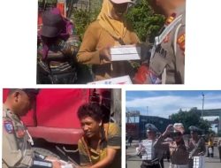 Bulan Penuh Berkah Satlantas Bagikan Makanan Buka Puasa, Untuk Sopir, Petugas Kebersihan & Buruh.