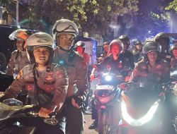 Respon Cepat Pengaduan Warga, Polsek Pademangan Jakarta Utara, Bubarkan Remaja Nongkrong Malam Hari