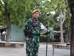 Batalyon Arhanud 6/Bay Gelar Apel Kesiap Siagaan Dalam Rangka Pengamanan (PAM) Bulan Suci Ramadhan 1446 H.