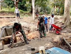 Satgas TMMD Ke-123 Kodim 1510/Sula Bangun Sumur Bor di Desa Malbufa, Warga Kini Punya Akses Air Bersih