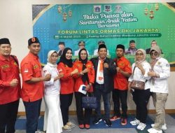 Kembang Latar DK Jakarta, Hadiri Bukber & Santunan Anak Yatim yang diselenggarakan FLO DK Jakarta di Jakarta Utara.