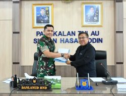Danlanud Sultan Hasanuddin Ikuti Exit Meeting Bersama BPK RI