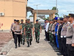 Jelang Hari Raya Idul Fitri 1446 H, Kodim 1710/Mimika Bersama Polres Mimika Gelar Apel Kesiapan Pengamanan Hari Raya 2025