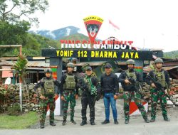 Dansatgas Yonif 112/DJ Laksanakan Kunjungan Kerja ke Jajajaran Pos Satgas, Guna Langkah Strategis Dalam Memastikan Keamanan di Puncak Jaya.