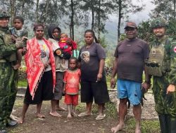 Satgas TNI Gelar Safari Honai Sehat di Kampung Gigobak I