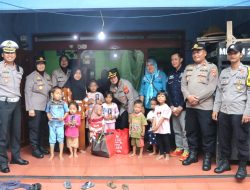Kapolresta Cirebon Menjenguk dan Berikan Bantuan kepada Anak Asuh Stunting
