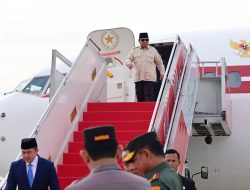 Panglima TNI Sambut Kedatangan Presiden RI Usai Lawatan ke Timur Tengah