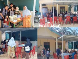 Mahasiswa Institut Kesehatan Payung Negri Pekanbaru Lakukan pemeriksaan kesehatan Gratis di posyandu kasi ibu