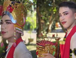 Murid SLB N 1 Tamanagung Menyabet Piala Juara Tiga Lomba Tari Gandrung Marsan Dalam Rangka FLS2N