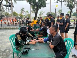 Batalyon Arhanud 6/BAY Melaksanakan Kegiatan Pengambilan data Awal Nilai Garjas A dan B.