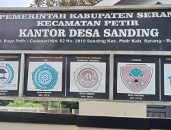 Proyek Pembangunan Jalan Poros Desa Sanding Kabupaten Serang, Patut dipertanyakan 