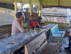 Sat Polairud Polres Lhokseumawe Patroli di Kawasan TPI Pesisir Pantai untuk Cegah Premanisme